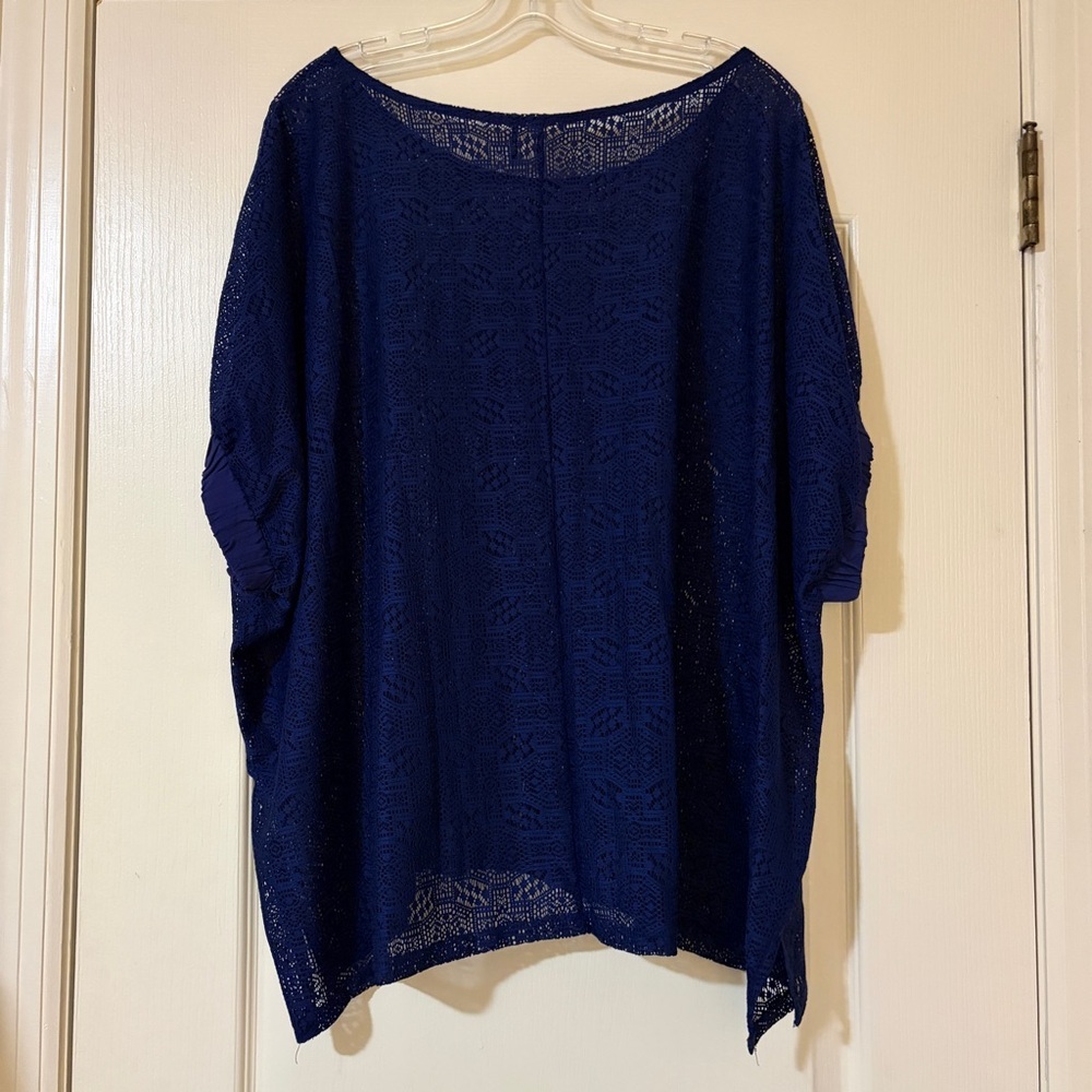 Akemi + Kin Navy Blue Knit Top - Picture 3 of 11